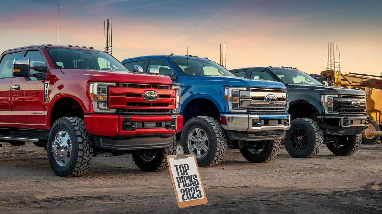 Best Heavy Duty Pickup Trucks at a glance