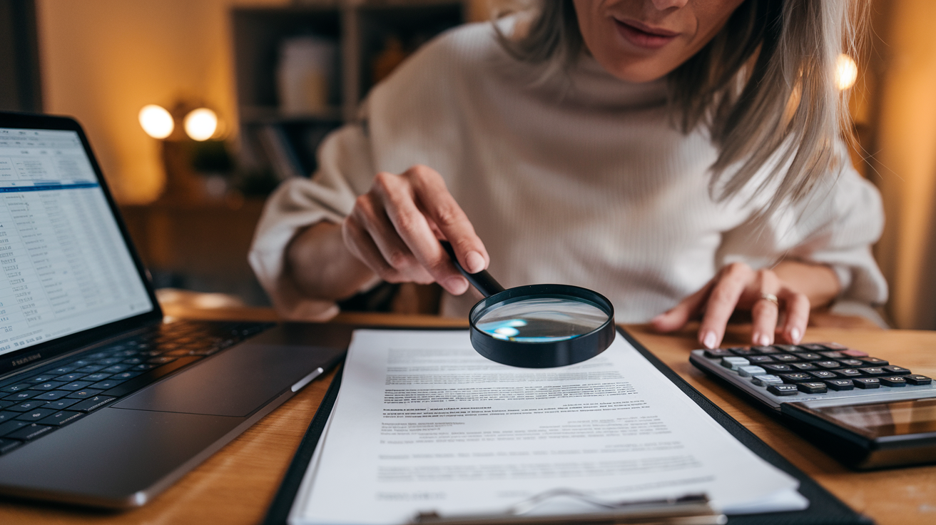 Scrutinize Financial Terms