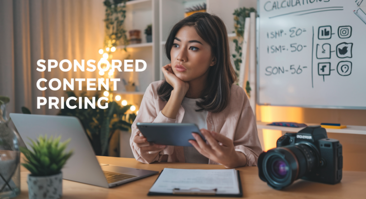 Sponsored Content 101: How Much Should You Charge as a Small Creator?