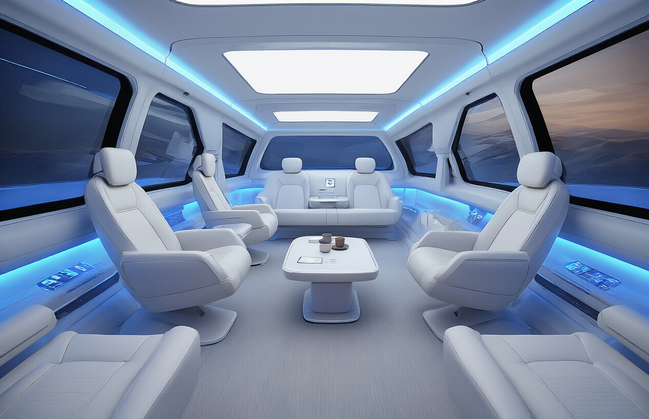 Reimagined Car Interiors for the Autonomous Age