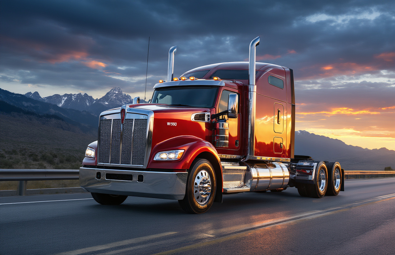 Kenworth W990: Long-Hood Powerhouse
