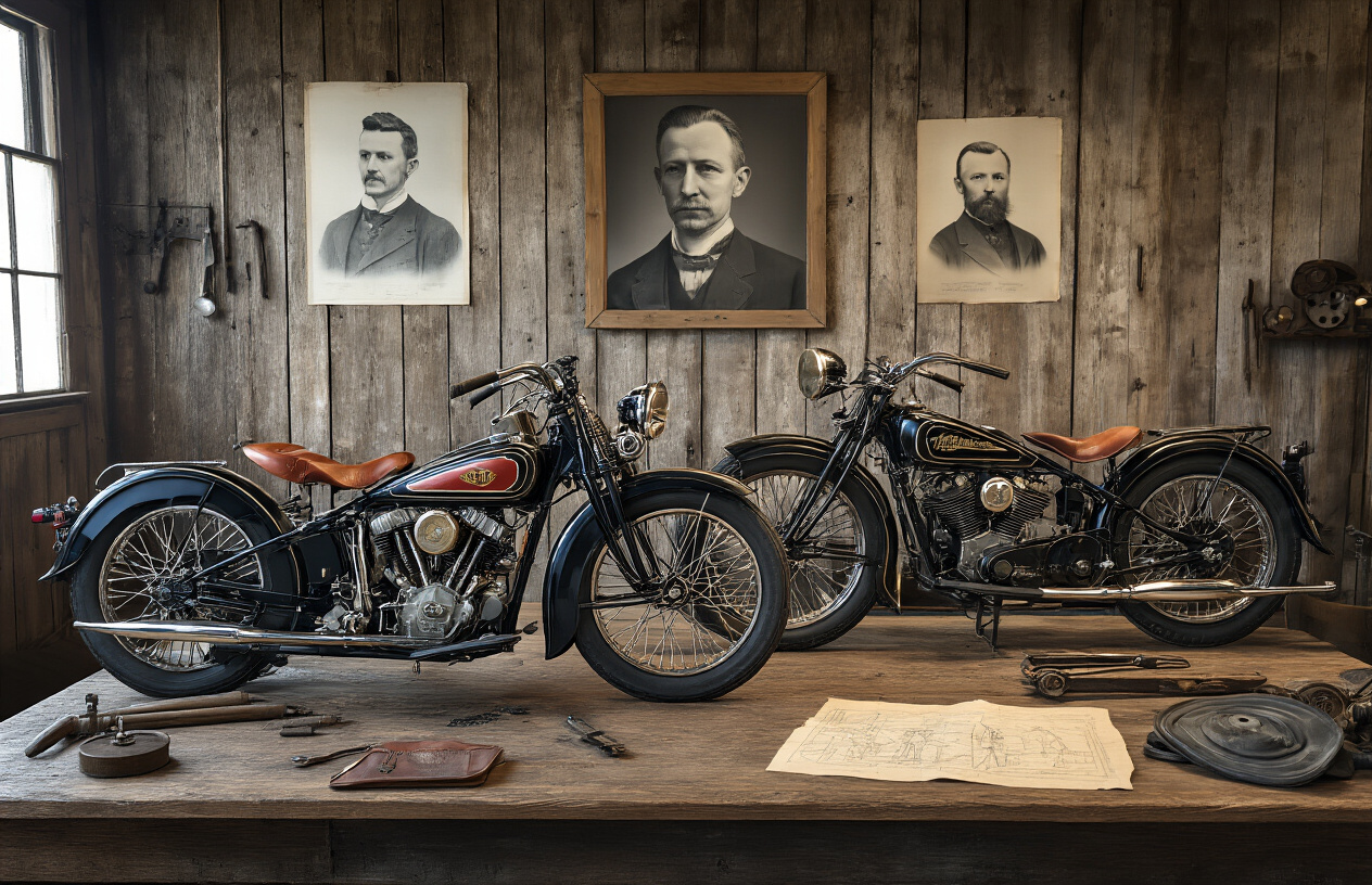 Heritage Legends: The Founding Fathers of American Motorcycles