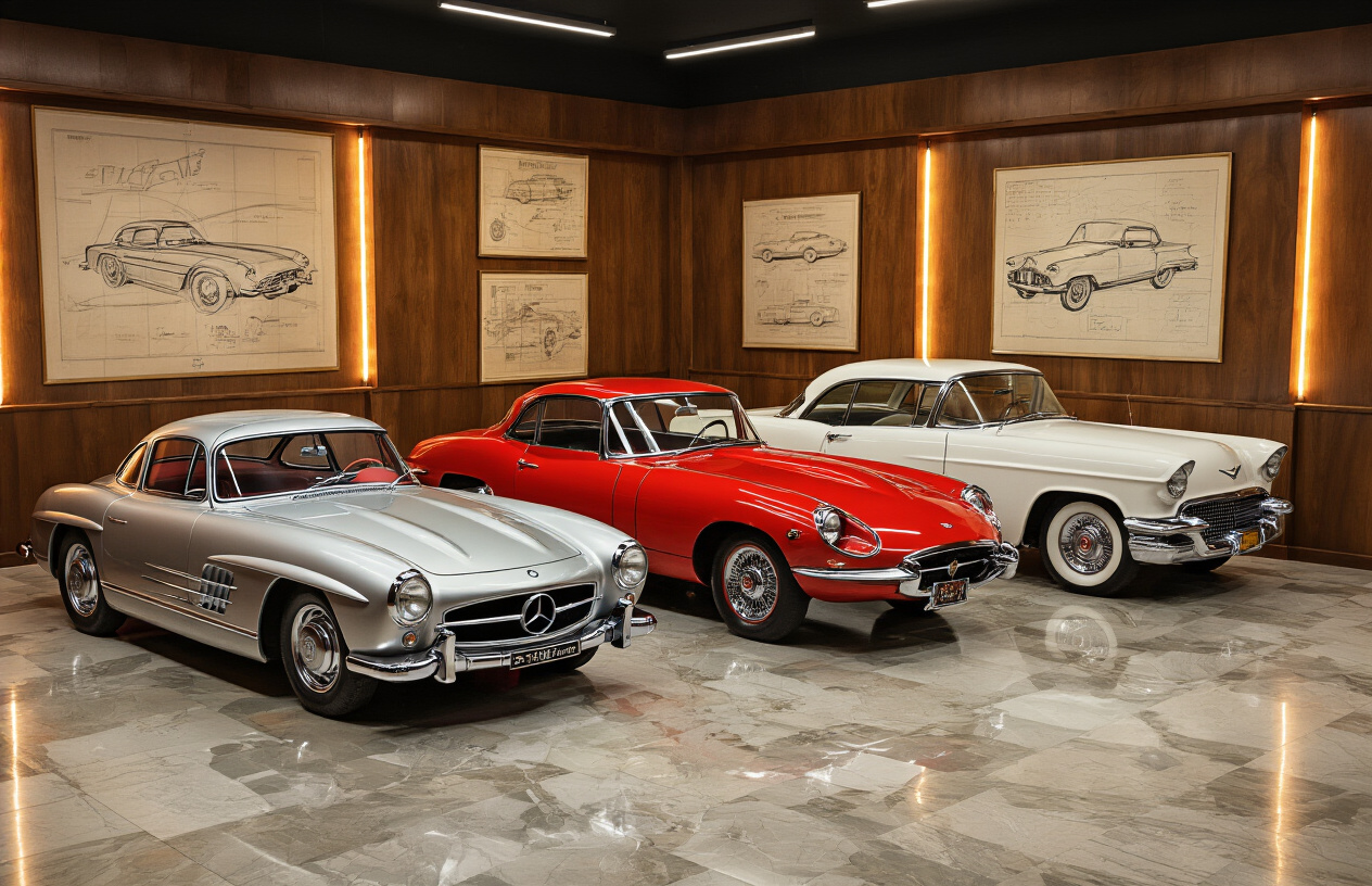 The Golden Age of Automotive Design (1930s-1960s)