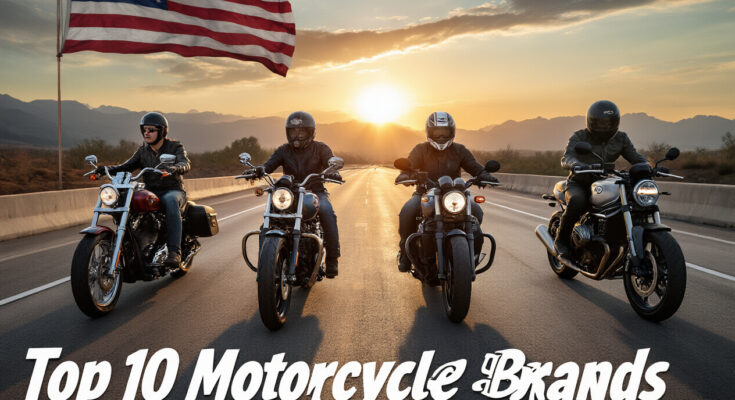 Top 10 Motorcycle Brands Dominating the Roads in the USA