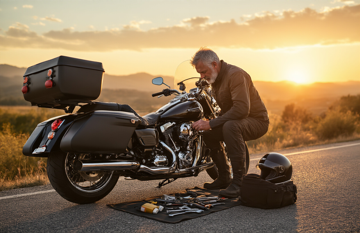 Mastering Motorcycle Maintenance on the Road