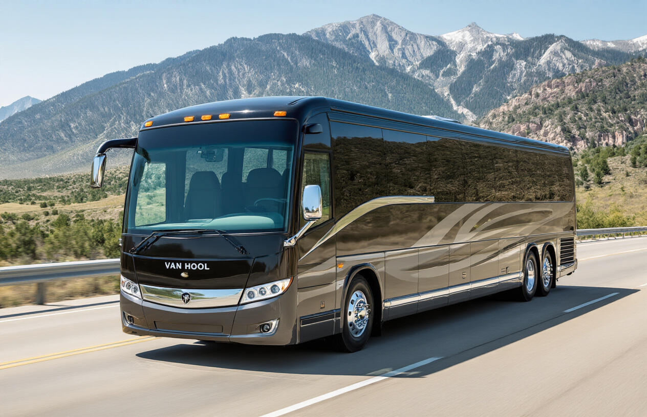 Van Hool CX45: European Engineering Meets American Roads