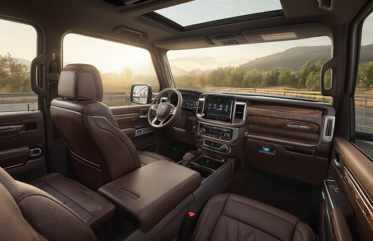 Premium Interior Features Enhance Driver Experience